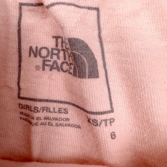 The North Face Girls Never Stop Exploring Pink Crop Tee - Picture 3 of 4